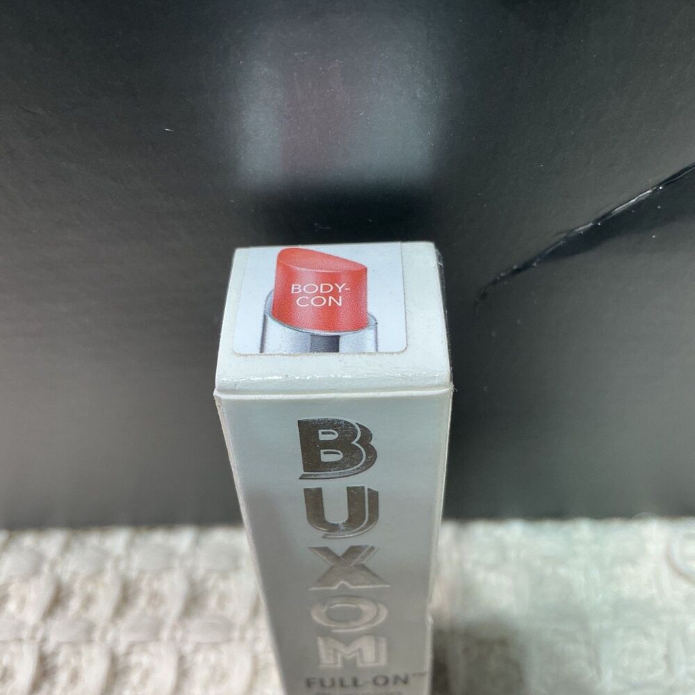 Buxom Full-On Plumping Lipstick Body-Con Satin Finish 2.5g / 0.09 Oz New In Box - Picture 2 of 3